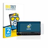 BROTECT - Screenprotector voor Kia XCeed 2019 Infotainment System 10.25" - Folie Beschermfolie matte 2 Stuks