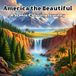America the Beautiful A Scenic Coloring Journey: Relaxing Nature Landscapes for Adult Coloring and Creative Stress Relief