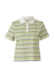 s.Oliver Polo-Shirt blauw / pastelgroen / wit