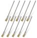 Omgoods - Lot de 10 brosses en acier inoxydable pour perçage et nettoyage