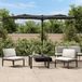 Maison Exclusive Parasol double, anthracite, 316x145 cm