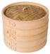 Bamboo Panier vapeur 18 cm avec 2 couches pour légumes et dim sum