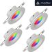 Nanoleaf Smart Downlight EU - Slimme Verlichting - Wifi - 16 Miljoen Kleuren - 76mm - 4-Pack - Wit