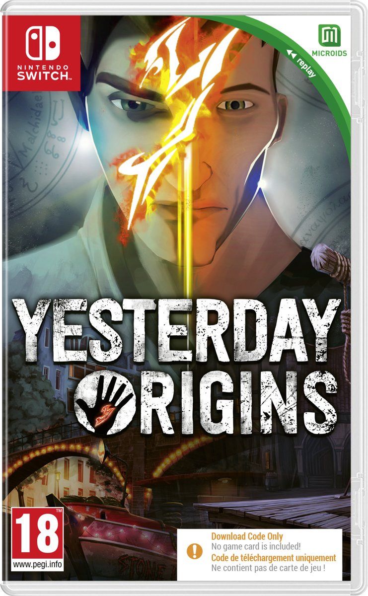 Mindscape Yesterday Origins (Code in a Box) - Nintendo Switch