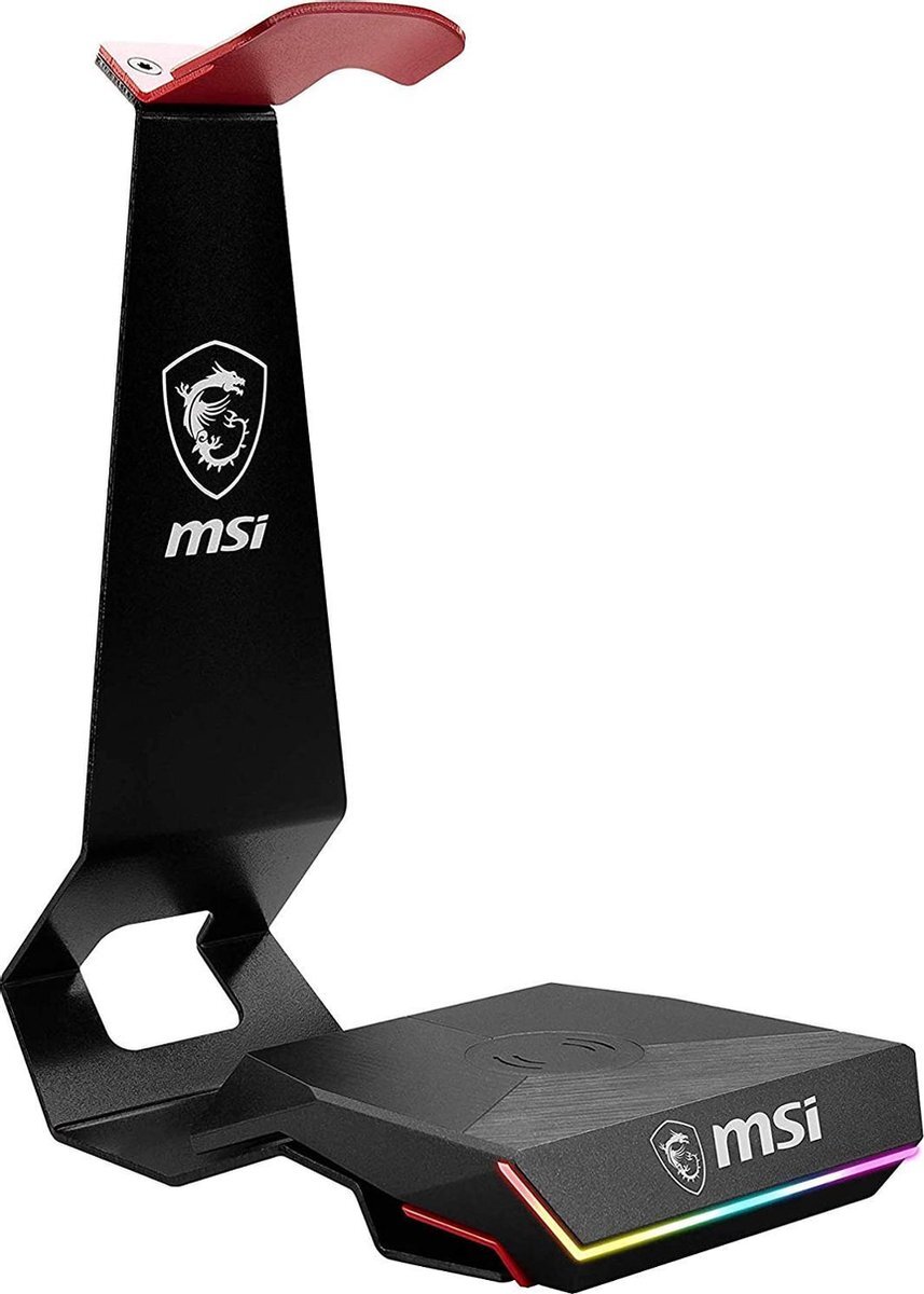 MSI IMMERSE HS01 COMBO Gaming Headset Stand with Wireless Charger