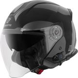 Bogotto H586 BT Solid Zwart Bluetooth Jethelm