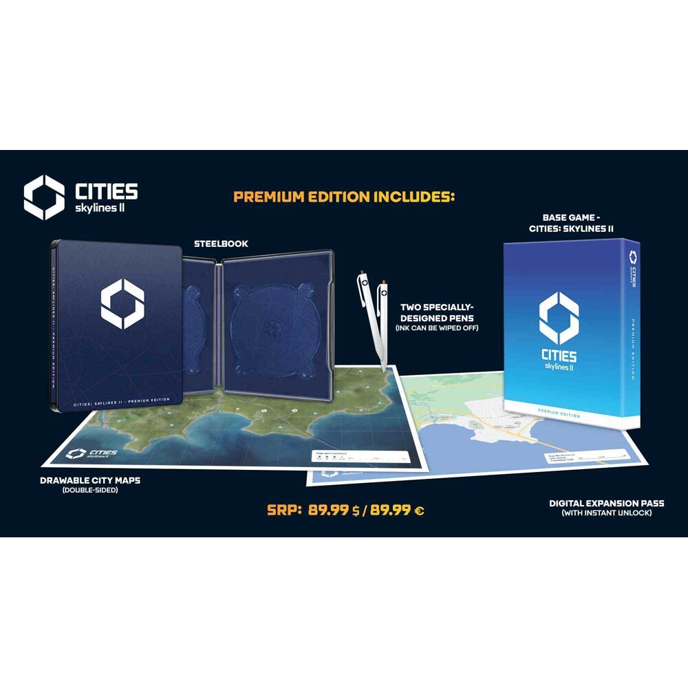 Paradox Cities Skylines 2 - Deluxe Edition - PS5