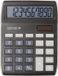 Genie 840 BK calculator Desktop Rekenmachine met display Zwart, Grijs
