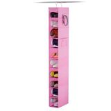 Whitmor Kastorganizer met 10 planken, roze