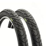 Ecovelò 2 banden 26 x 2.125 (57-559) zwart voor Cruiser Bike Chopper Hybrid volwassenen 26 inch