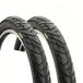 Ecovelò 2 banden 26 x 2.125 (57-559) zwart voor Cruiser Bike Chopper Hybrid volwassenen 26 inch
