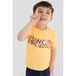 s.Oliver T-shirt orange Garçon Coton Col rond Printopdruk - taille 140