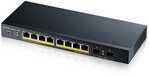 Zyxel GS1900-10HP - Managed Gigabit Ethernet Switch with PoE - Black