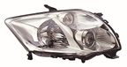 TarosTrade 37-0746-R-69664 Phare électrique, chrome, sans moteur, type vale, côté droit