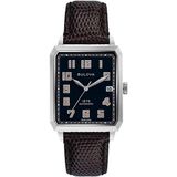 Bulova 96B332 Heren Polshorloge Automatisch Leer Zwart