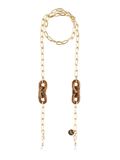 Cheeky Chain Munich Cheeky Chain Clara Ketting kastanjebruin / goud