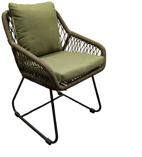 Your Own Living Zita Dining Tuinstoel - Olive Green