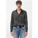 John Varvatos Chemise Orchard Noir Blanc
