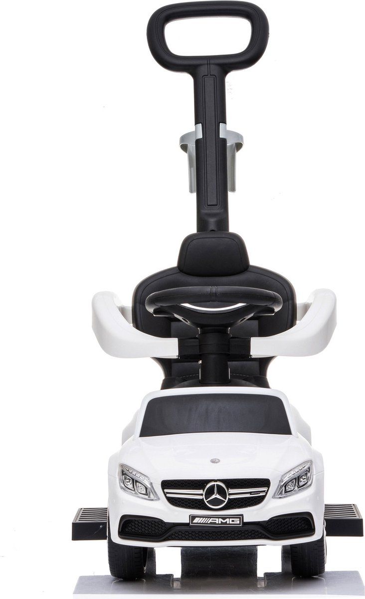 Viking Choice Loopauto Mercedes met geluid – Meegroeiend – Wit