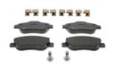 Ferodo FDB1652 PREMIER remblokkenset, schijfrem - (4-delig) - (4 stuks) | Compatibel met: FIAT PANDA, PANDA Kasten/Schrägheck