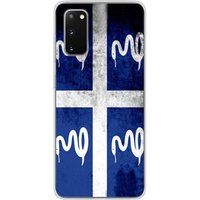 Samsung Galaxy S20 Plus Drapeau martinique bedrukt siliconen hoesje