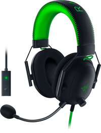 Razer BlackShark V2 Gaming Headset - Bedraad - Zwart/Groen