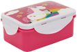 infinite by GEDA LABELS oneindig by GEDA LABELS Unicorn_Kids, 4-voudige lunchbox met clipsluiting, kunststof, veelkleurig, 16,3 x 10,5 x 6,5 cm