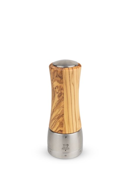 Peugeot 36140 Pepper Grinder - Stainless Steel & Wood - 16cm