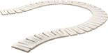 Woodland Scenics WC1181 Kit de construction de voie – 4 pièces