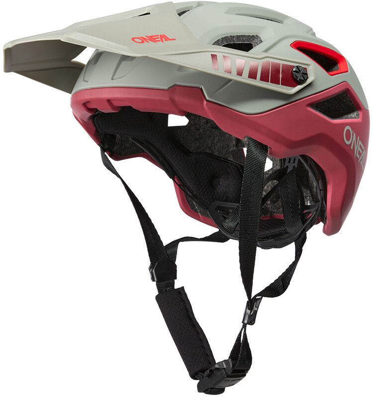 O'Neal Pike 2.0 Fietshelm Solid - Grijs/Rood