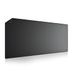 Wolaile Gaming muismat, 91,4 x 43,2 cm grote muismat met gestikte randen, waterdicht en antislip toetsenbord, bureauonderlegger voor kantoor, thuis, zwart