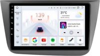 Seat Autoradio avec Bluetooth et CarPlay pour Seat Altea & Toledo (2004–2015) – compatible avec Apple et Android – Installation stéréo avec système de navigation – Capacité de stockage 8 Go/128 Go