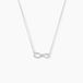 Veda Collier Argent Blanc Oxyde De Zirconium