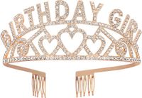 Boland Metalen tiara 'Birthday girl'