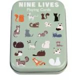 Rex London Jeu de cartes dans une boîte Nine Lives