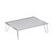 Snow Peak Ozen Solo Tafel, Aluminium, Zilver, 297 x 210 x 85mm
