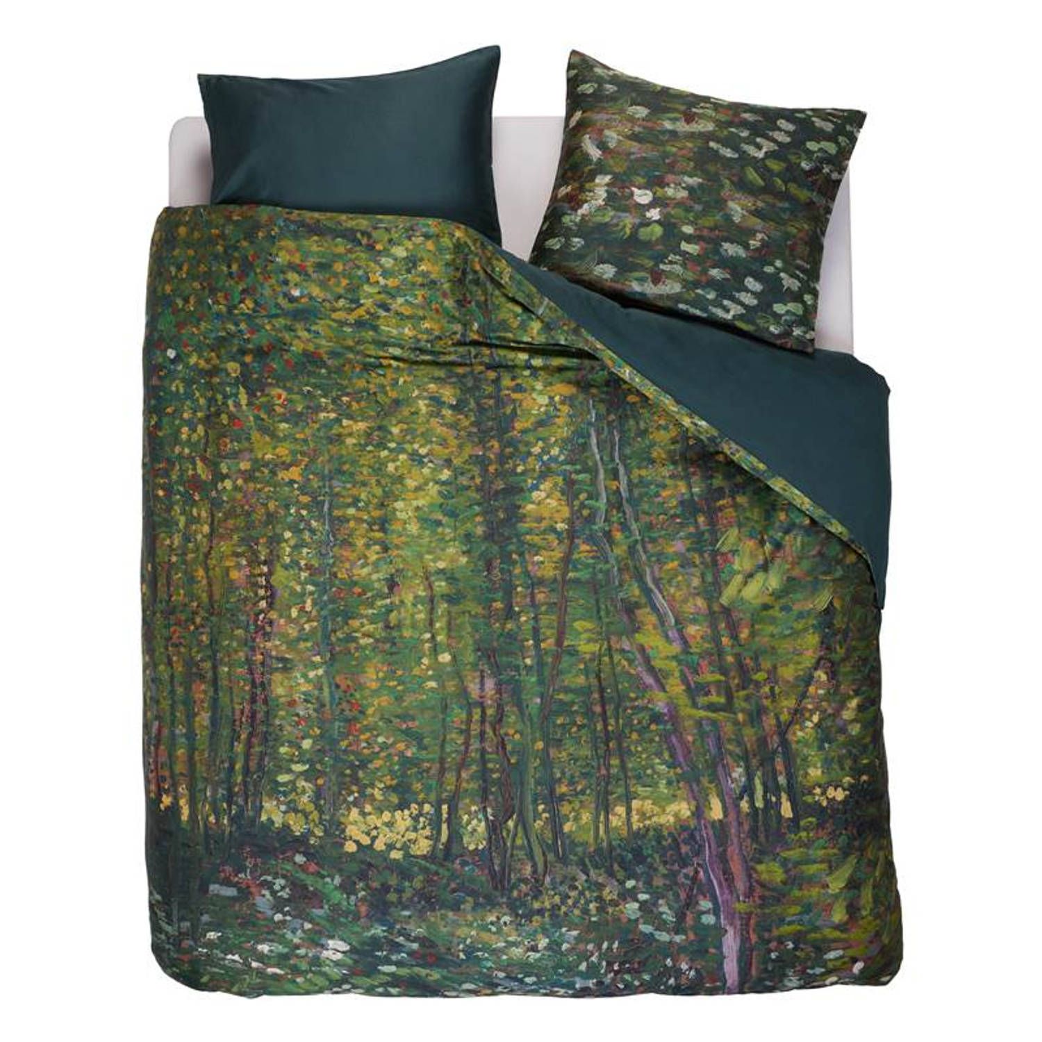 Beddinghouse Trees Dekbedovertrek Groen