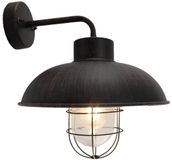 Brilliant Portland Buitenlamp Down IP44 E27 Roestkleurig Metaal