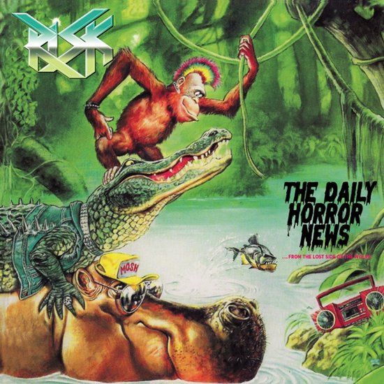Vic Consignment Vic The Daily Horror News LP Coloured Vinyl Lichtgroen
