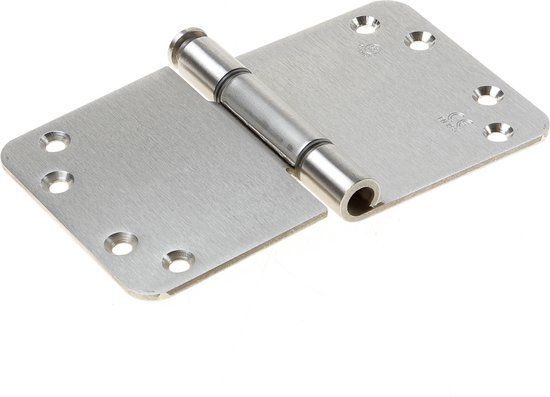 BSW Scharnier RD 818 STD - RVS - 89 x 152 x 3 mm