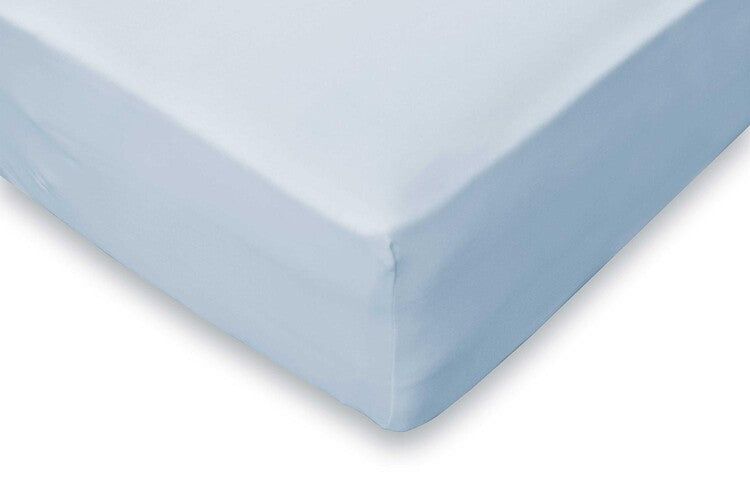 Elegance Jersey Katoenen Stretch Hoeslaken - Lichtblauw - 200x200 cm