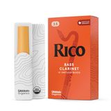 Rico Organic Basklarinet Rieten Sterkte 3.5, 10-Pack