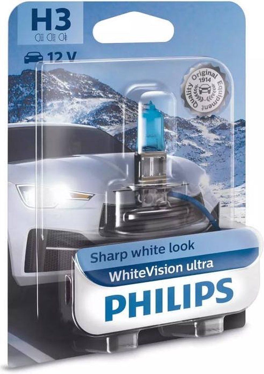 Philips WhiteVision H3 55W 12V Halogeenlamp - 8719018005311
