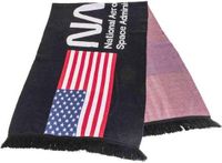 urban classics Mister Tee NASA - Nasa Big Scarf black one size Sjaal - Zwart