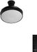 Create - Plafondventilator 40W stille intrekbare bladen Ø91cm met licht - Zwart - Afstandsbediening - WIND CLEAR