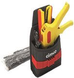 Cimco Gürteltasche Solar inkl. 4 Tlg 170477 Gereedschapstas gevuld Electricien, Handwerker 5-delig