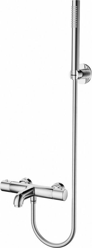Aloni Thermostatische Bad/Douchekraan Chroom - 5404024115767