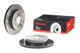 Brembo 09.9728.11 - voorste remschijf met UV-lak