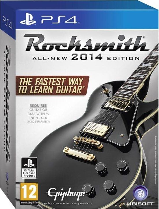 Ubisoft Rocksmith 2014 + Real Tone Cable - PS4
