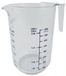 Fackelmann Maatbeker 1L Transparant Polypropiolacton (PPL)